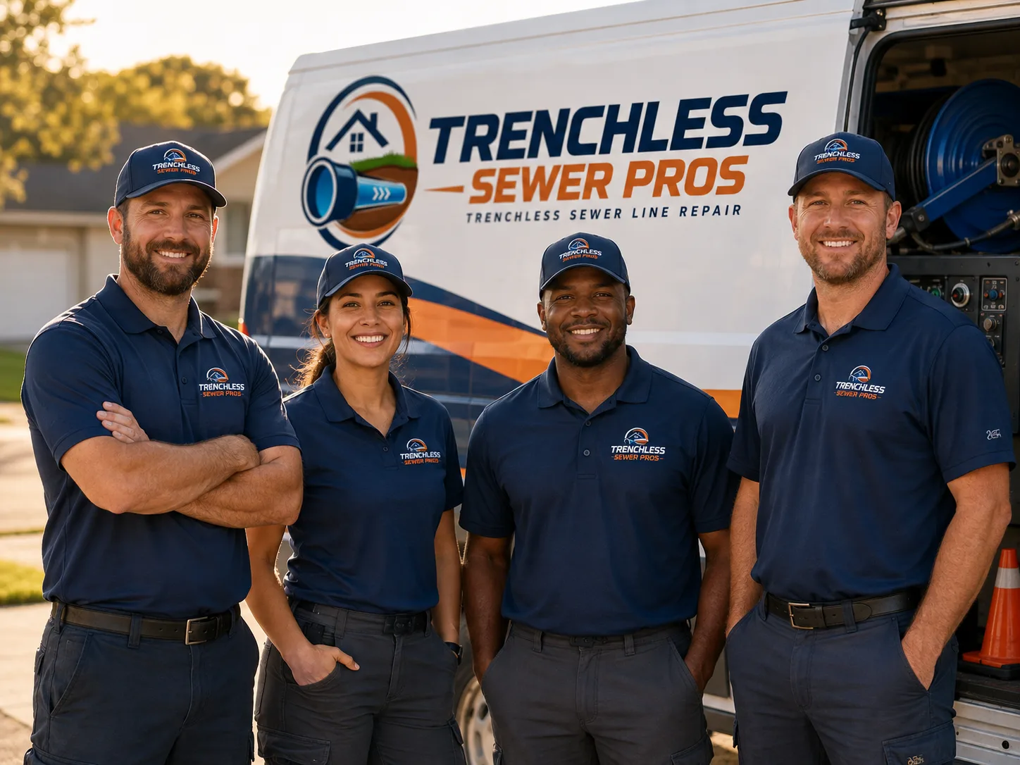 Trenchless Sewer Repair company in Pointblank, TX